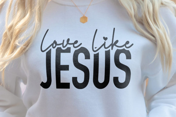 Love Like Jesus Font for Branding